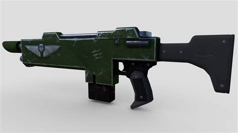 Laser Gun (Warhammer 40k) - Download Free 3D model by Hurricane ...