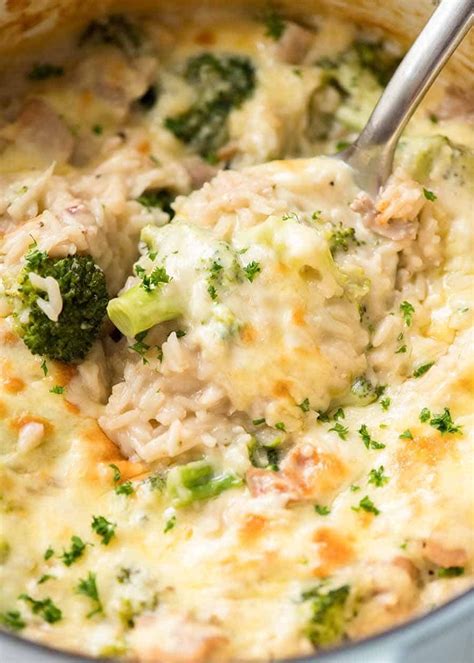 One Pot Chicken Broccoli Rice Casserole | RecipeTin Eats