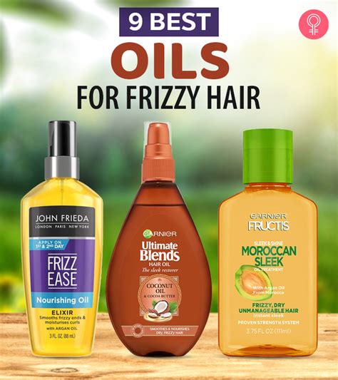 9 Best Oils For Frizzy Hair That Make It Smooth And Shiny – 2023