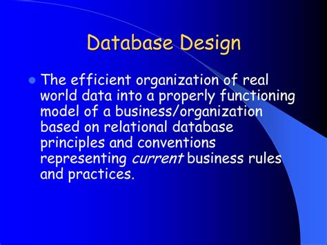 Fundamental Relational Database Design - ppt download