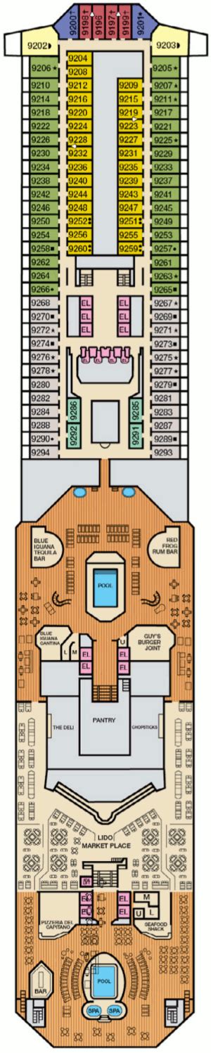 Carnival Radiance Deck Plans- Carnival Cruise Line Carnival Radiance Cruises: Travel Weekly