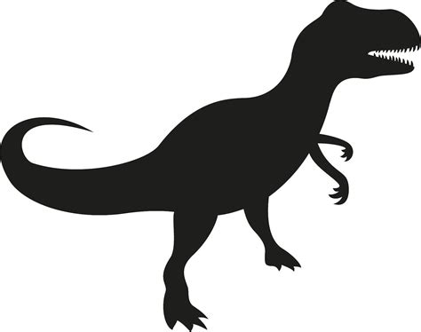 Trex clipart black and white, Trex black and white Transparent FREE for download on ...