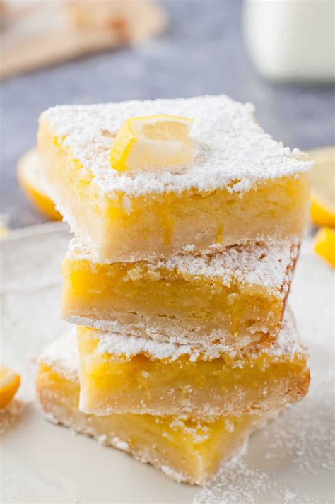 Easy Lemon Shortbread Squares - Marathons & Motivation