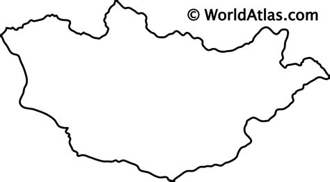 Mongolia Outline Map Mongolia Blank Map | sexiezpix Web Porn