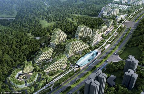 First 'Forest City' in China will have one million plants | Daily Mail ...