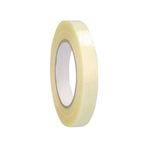 Medium Grade Filament Tape | 3/8" x 60 Yds | 4 Mil | 96 Rolls