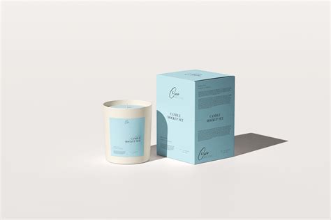 Candle Mockup Set Download, Candle Packaging on Behance