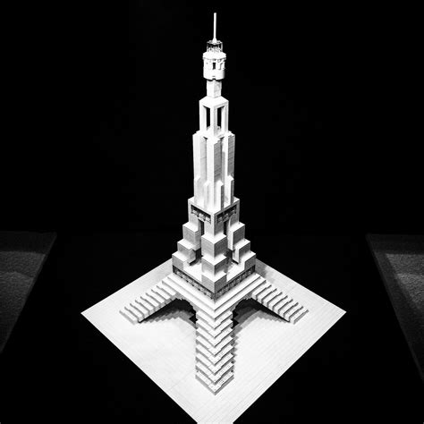 Eiffel Tower Lego Architecture - The Architect