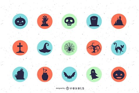 Halloween Icons Vector Download