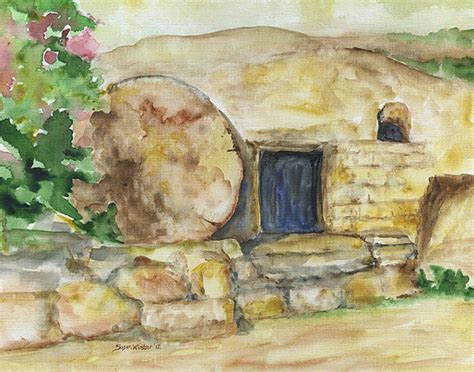 Empty Tomb Painting at PaintingValley.com | Explore collection of Empty ...