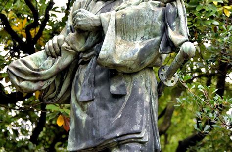 God of War Statue at Hama-rikyu Gardens in Tokyo, Japan - Encircle Photos