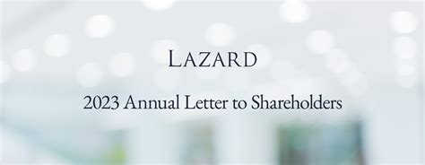 Lazard | Lazard