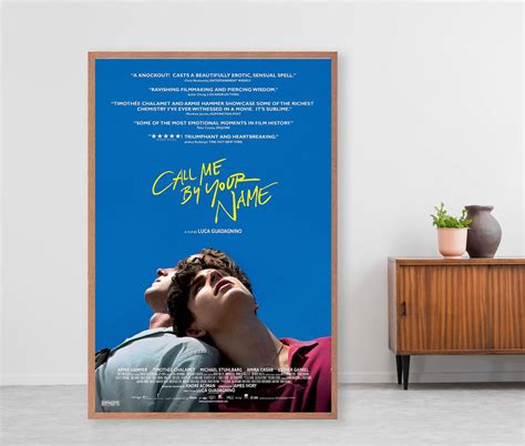 Call Me by Your Name Poster 18x12 / 30x20 / | Etsy