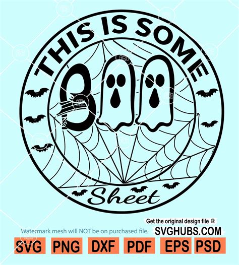 This is some Boo Sheet svg, Halloween ghost svg, Halloween Svg, boo sheet svg, Funny Ghost ...