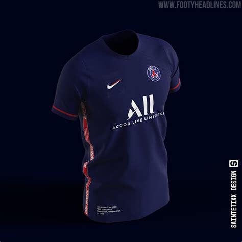 Nike x Off-White Paris Saint-Germain 22-23 Concept Home Kit - Footy ...