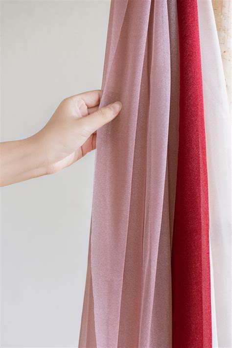Sheer Ombre Fabric For Wedding Arch | DIY Wedding Drapery – Ling's Moment