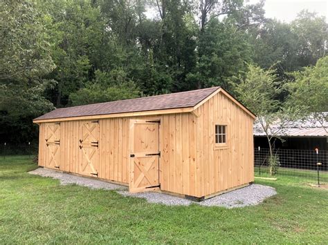 Shedrow Horse Barns from Lancaster Amish Builders