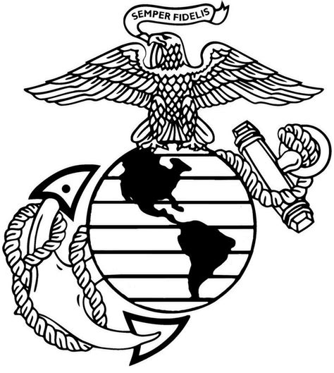 Large Marine Corps EGA Window Decal 12 Inch Vinyl USMC Eagle - Etsy | Marine corps gift, Vinyl ...