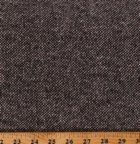 Brown Speckled Tweed Wool 58" Wide Brown/Cream Wool Blend Fabric by the Yard (7138P-4C)