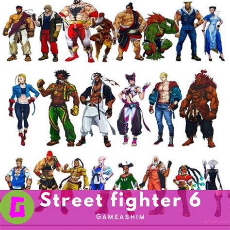 Street Fighter 6 Characters: Unleashing a New Generation of Warriors ...