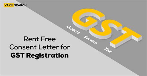 Consent Letter for GST Registration