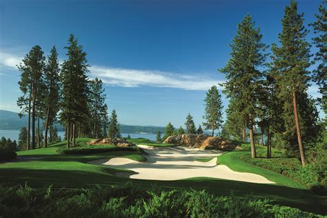 Coeur d' Alene Resort, Coeur d' Alene, Idaho - Golf course information and reviews.