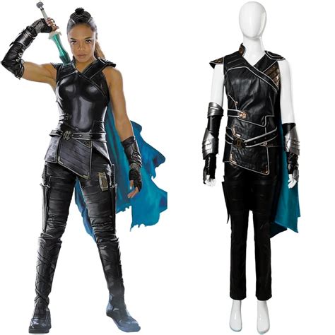 Thor 3 Ragnarok Valkyrie Cosplay Costume Thor Ragnarok Cosplay Costume Battle Suit Valkyrie ...