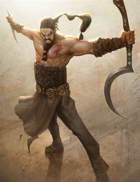 ArtStation - Khal Drogo - GoT Fan Art