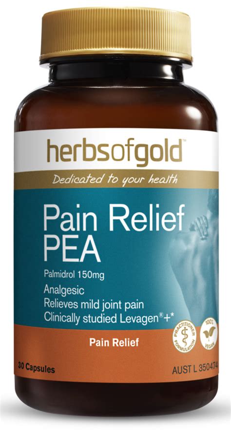 Herbs of Gold Pain Relief PEA | 35% OFF RRP | Australian Vitamins