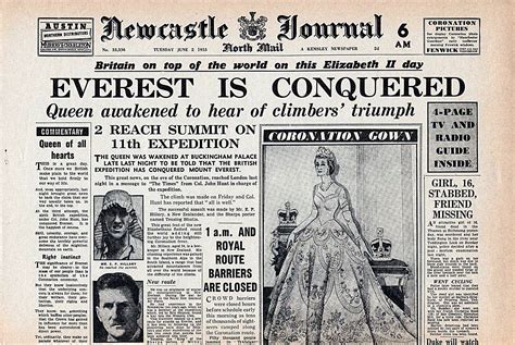 NEWSPAPER Headlines, Front Pages and Articles - From 'times past' in ...