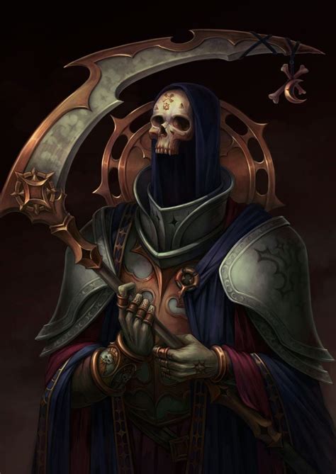 ArtStation - Reaper, Daria Ovchinnikova | Reaper, Artwork, Dark fantasy