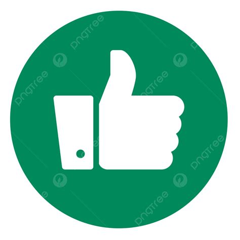 Like Symbol Green Color, Like Symbol, Like, Likes PNG Transparent Clipart Image and PSD File for ...