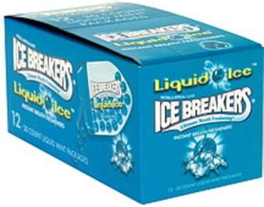 Ice Breakers Raspberry Lemonade Splash 2-Stage Liquid Mint - 35 ea, Nutrition Information | Innit