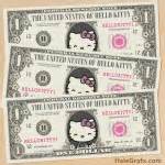 FREE Printable Hello Kitty Play Money