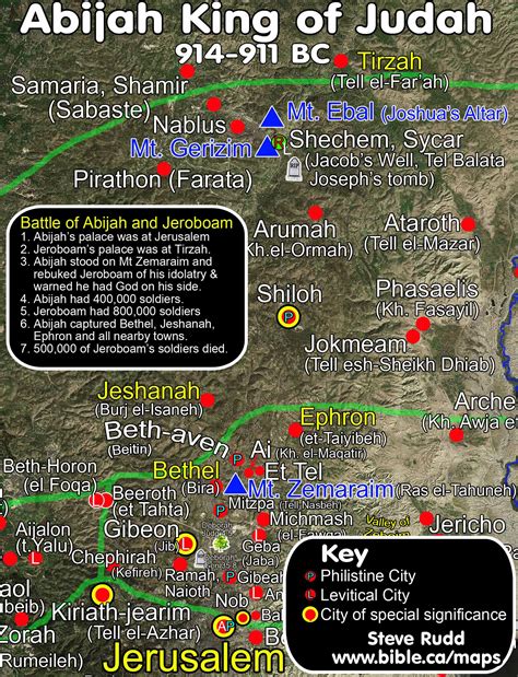 Abijah King of Judah 914-911 BC. They're Digging up Bible Stories!