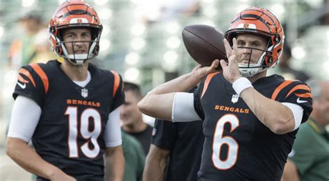 The Bengals just might have a clear favorite at backup quarterback ...