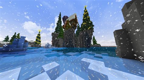 Snowfall | A Winter and Christmas Pack (with Snow mod) Minecraft Texture Pack