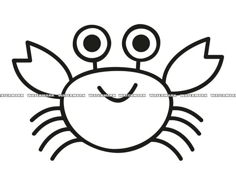 Baby Crab Clipart