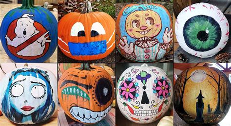 Myths About Scary Pumpkin Painting Ideas - Painters Legend