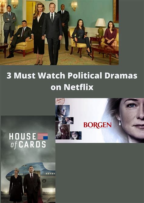 3 Must Watch Political Dramas on Netflix