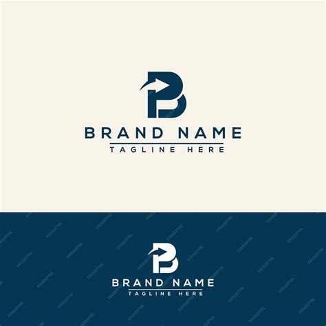 Premium Vector | Pb logo design template vector graphic branding element.