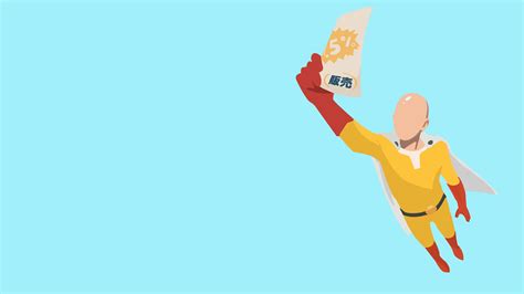 Saitama 4K Minimal Wallpaper, HD Minimalist 4K Wallpapers, Images and Background - Wallpapers Den