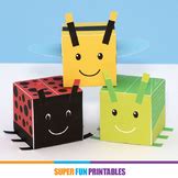 3d Shape Cube Bugs Teaching Resources | TPT