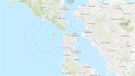 Magnitude 3.6 earthquake reported in San Francisco Bay Area | thv11.com