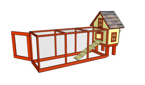 Chicken Coop Run Plans | MyOutdoorPlans | Free Woodworking Plans and Projects, DIY Shed, Wooden ...