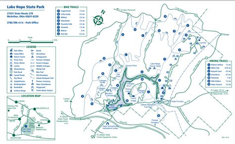 Lake Hope State Park Mountain Bike Trails - Maps | Pictures ...