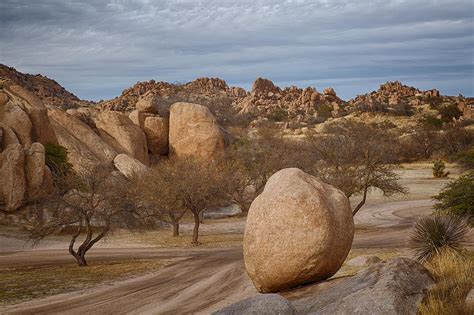 Texas Canyon In Arizona Photograph by Beverly Parks