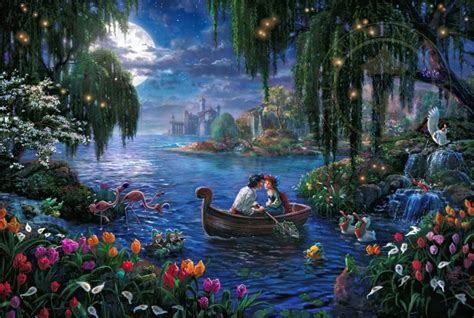 The Little Mermaid II by Thomas Kinkade Studios – CV Art and Frame