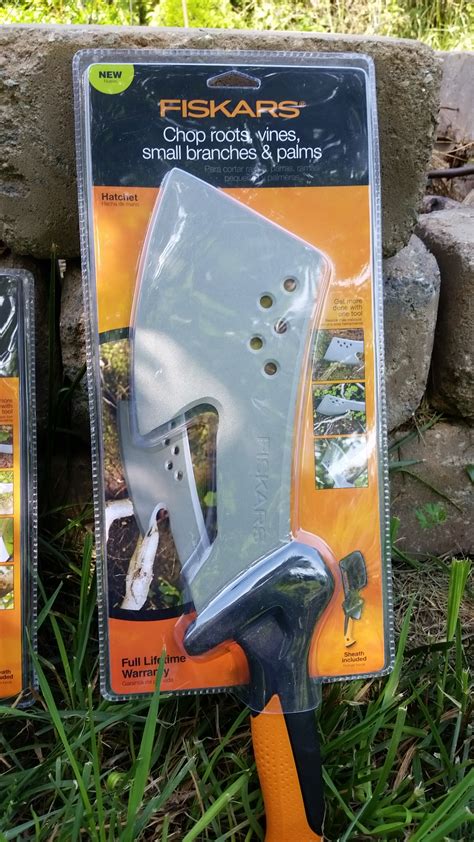 Fiskars Hatchet and Billhook Review - Growing The Home Garden