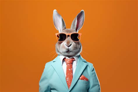 Cool Bunny Salesperson